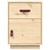vidaXL Tables de chevet 2 pcs 40x34x55 cm Bois de pin massif