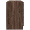 vidaXL Armoire d'&eacute;vier ch&ecirc;ne marron 78x37x59 cm bois d'ing&eacute;nierie