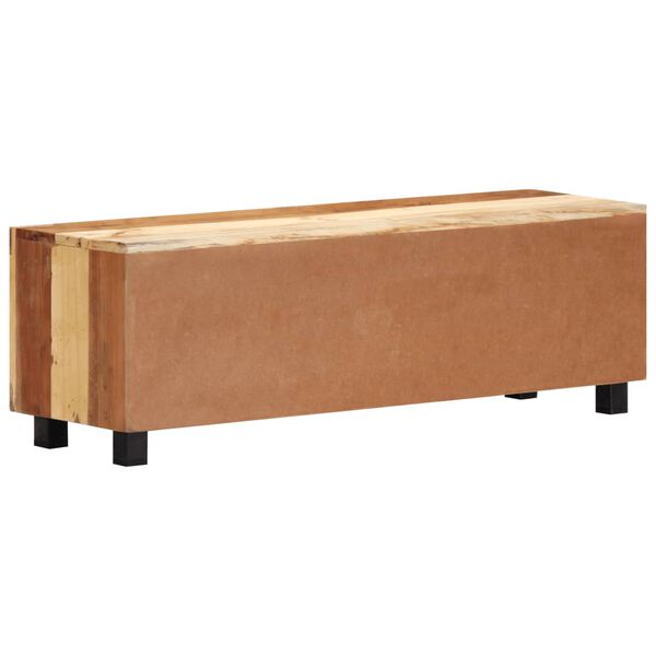vidaXL Meuble TV 100x30x33 cm Bois de récupération massif