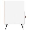 vidaXL Meuble TV Blanc 80x36x50 cm Bois d'ingénierie