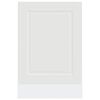 vidaXL Panneau de lave-vaisselle Porto blanc 45x1,5x67 cm