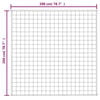 vidaXL Couverture lestée Crème clair 200x200 cm 9 kg Tissu