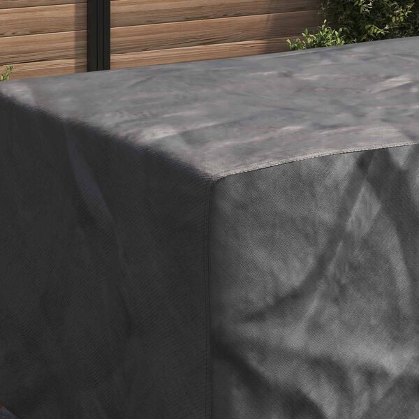 vidaXL Housse pour meubles Uni Noir 270 x 110 x 70 cm 420D