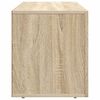 vidaXL Meuble TV Ch&ecirc;ne Sonoma 100 x 35 x 40 cm Bois d'ing&eacute;nierie
