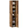vidaXL Haut Armoire 2 pcs Bois ancien 30 x 42,5 x 185 cm