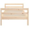 vidaXL Cadre de lit sans matelas 90x200 cm bois de pin massif
