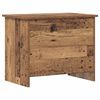 vidaXL Coffre de rangement avec stockage Bois ancien 60 x 40 x 50 cm