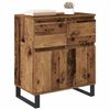 vidaXL Buffet Bois Ancien 60 x 35 x 70 cm Bois d'ing&eacute;nierie et fer