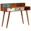 vidaXL Bureau 110x50x90 cm Bois d'acacia solide