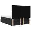 vidaXL Lit avec rangement et matelas Noir 140 x 190 cm Velours