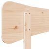 vidaXL T&ecirc;te de lit 150 cm bois massif de pin