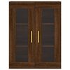 vidaXL Armoire murale chêne marron 69,5x34x90 cm