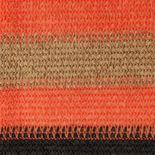 vidaXL &Eacute;cran de balcon Multicolore 90x500 cm PEHD