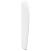 vidaXL Oreille de t&ecirc;te de lit Blanc 80 x 23 x 6 cm PVC