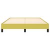 vidaXL Cadre de lit sans matelas vert 140x200 cm tissu