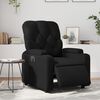 vidaXL Fauteuil inclinable &eacute;lectrique Noir Similicuir