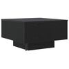 vidaXL Table basse Chêne noir 55 x 55 x 31 cm Bois d'ingénierie