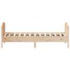 vidaXL Cadre de lit sans matelas 90x190 cm bois de pin massif