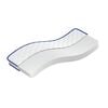 vidaXL Matelas en mousse &agrave; m&eacute;moire de forme blanc 80x200x17 cm doux