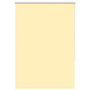 vidaXL Store enrouleur occultant jaune largeur du tissu 110,7 cm