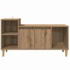 vidaXL Meuble TV Ch&ecirc;ne artisanal 100 x 35 x 55 cm Bois d'ing&eacute;nierie