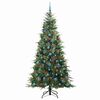 vidaXL Sapin de No&euml;l Artificiel &agrave; Branches Articul&eacute;es Vert 240 cm