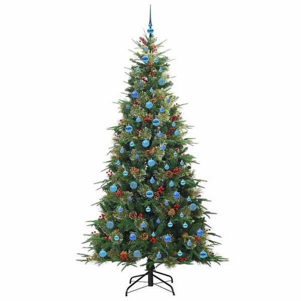 vidaXL Sapin de No&euml;l Artificiel &agrave; Branches Articul&eacute;es Vert 240 cm