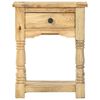 vidaXL Table de chevet 40 x 35 x 50 cm Bois de manguier solide