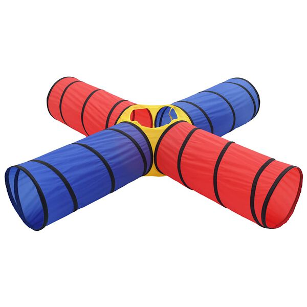 vidaXL Tunnel de jeu pour enfants avec 250 balles Multicolore
