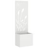 vidaXL &Eacute;cran de confidentialit&eacute; de jardin Blanc 50 x 32 x 150 cm