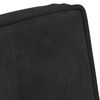 vidaXL Chaise de relaxation noir 64x74x84 cm velours