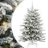 vidaXL Sapin de No&euml;l Artificiel &agrave; Branches Articul&eacute;es Blanc 150 cm