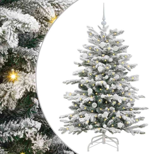 vidaXL Sapin de No&euml;l Artificiel &agrave; Branches Articul&eacute;es Blanc 150 cm