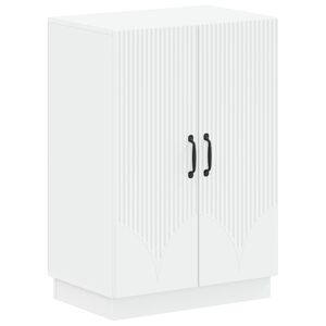 vidaXL Cabinet &agrave; chaussures HOORN 59,5 x 39,5 x 87 cm Blanc