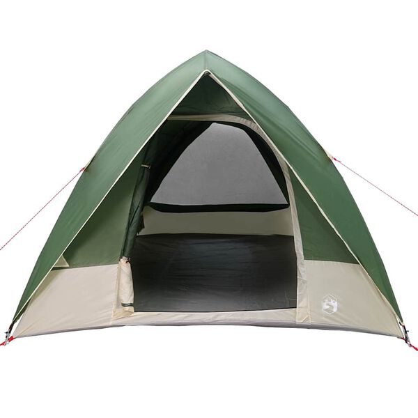 vidaXL Tente de camping avec toit Vert 275 x 230 x 140 cm taffetas