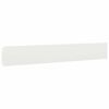 vidaXL Bordures de pelouse 10 pcs blanc 15x103 cm acier lamin&eacute; &agrave; froid