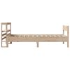 vidaXL Cadre de lit sans matelas 90x190 cm bois de pin massif