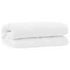 vidaXL Ensemble de Duvet avec oreiller 2 pcs Blanc Microfibre