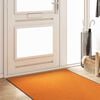 vidaXL Tapis d'entr&eacute;e Orange et Noir 120 x 300 cm Polyamide et PVC