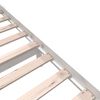 vidaXL Cadre de lit sans matelas blanc bois massif 160x200 cm