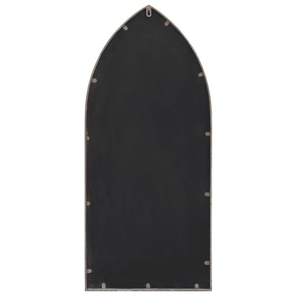 vidaXL Miroir de jardin Sable 100x45cm Fer pour utilisation extérieure