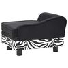 vidaXL Canap&eacute; pour chien Noir 57x34x36 cm Peluche