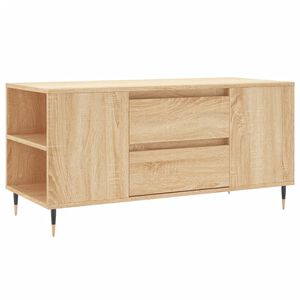 vidaXL Table basse ch&ecirc;ne sonoma 102x44,5x50 cm bois d'ing&eacute;nierie