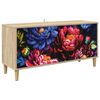 vidaXL Meuble TV KIEL 102 x 33 x 50 cm Sonoma Bois d'ing&eacute;nierie