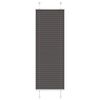 vidaXL Store pliss&eacute; noir 45x100 cm largeur du tissu 44,4 cm polyester