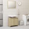 vidaXL Meubles de salle de bain Ch&ecirc;ne sonoma Bois d'ing&eacute;nierie