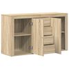 vidaXL Buffet Ch&ecirc;ne Sonoma 120 x 36 x 69 cm Bois d'ing&eacute;nierie
