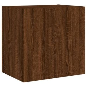 vidaXL Meuble TV mural ch&ecirc;ne marron 40,5x30x40 cm bois d'ing&eacute;nierie
