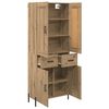 vidaXL Haut Armoire 2 pcs Ch&ecirc;ne artisanal Bois d'ing&eacute;nierie