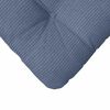 vidaXL Coussins de si&egrave;ge 4 pcs Bleu 40 x 40 cm Tissu en velours c&ocirc;tel&eacute;